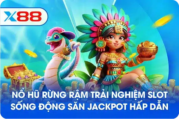 Nổ hũ rừng rậm trải nghiệm slot sống động săn jackpot hấp dẫn